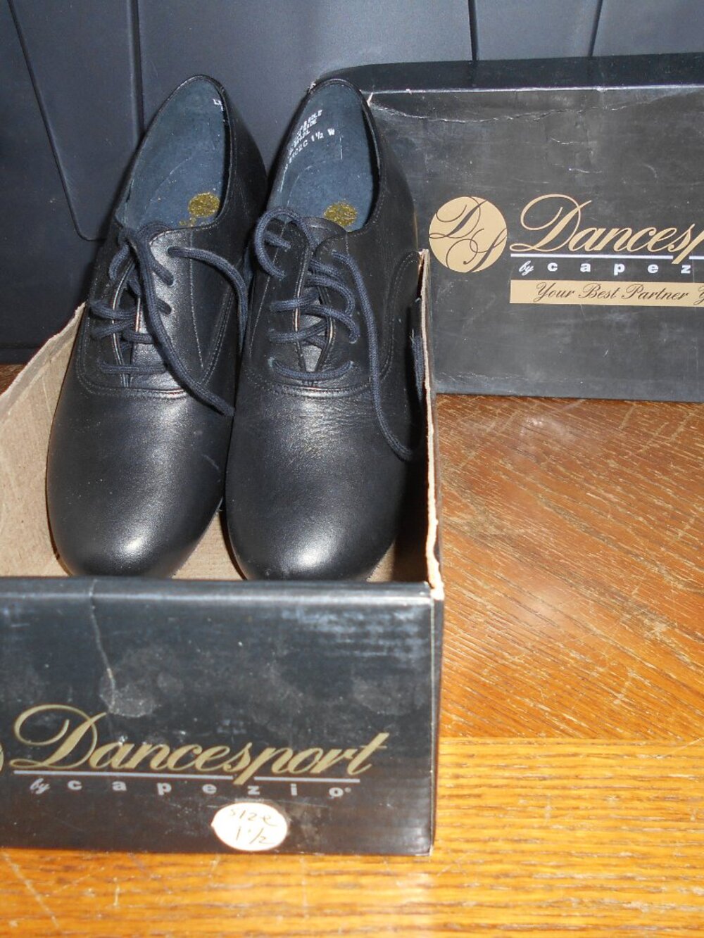Leather Character Dance Shoes- 1 1/2- New in Box